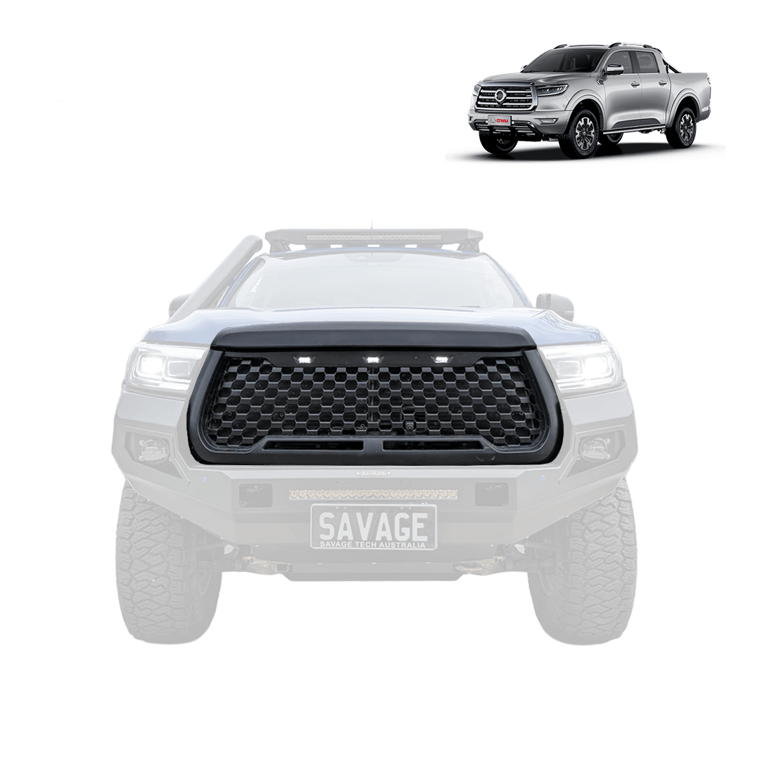 Gwm Cannon Grille 2 With Radar Bracket 2020-2024