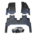 BYD SHARK 6 PREMIUM & PERFORMANCE SAVAGE 3D MOULDED TPE FLOOR MATS & DOOR SILL PROTECTION