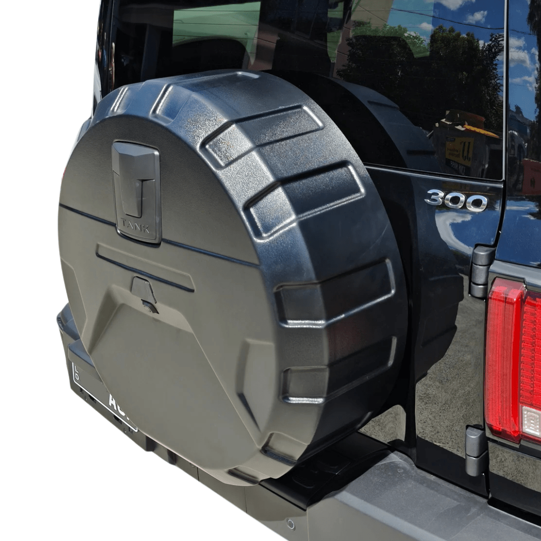 TANK 300 TYRE COVER WITH BLACK LOGO image 5