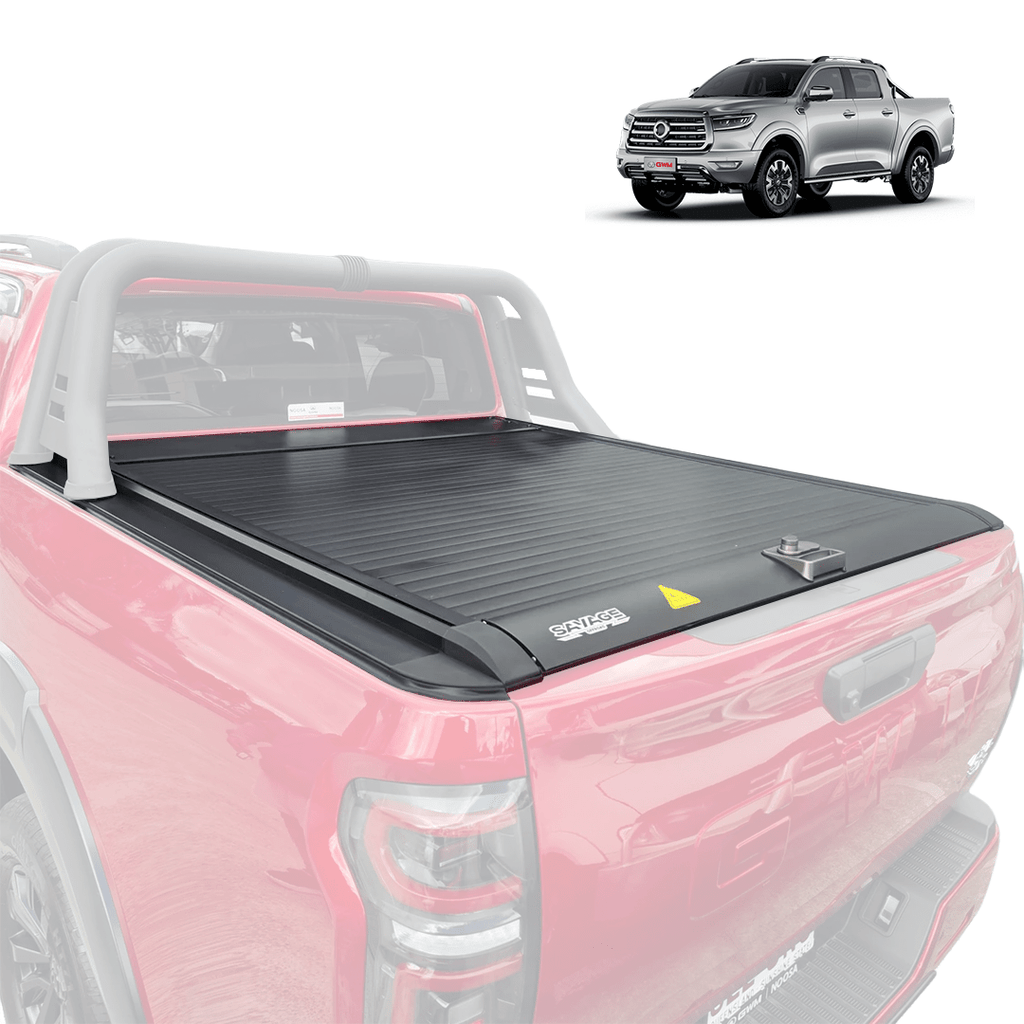 GWM CANNON MANUAL SAVAGE ROLLERVAULT ROLLER SHUTTER/HARD TONNEAU COVER FOR ALL MODELS