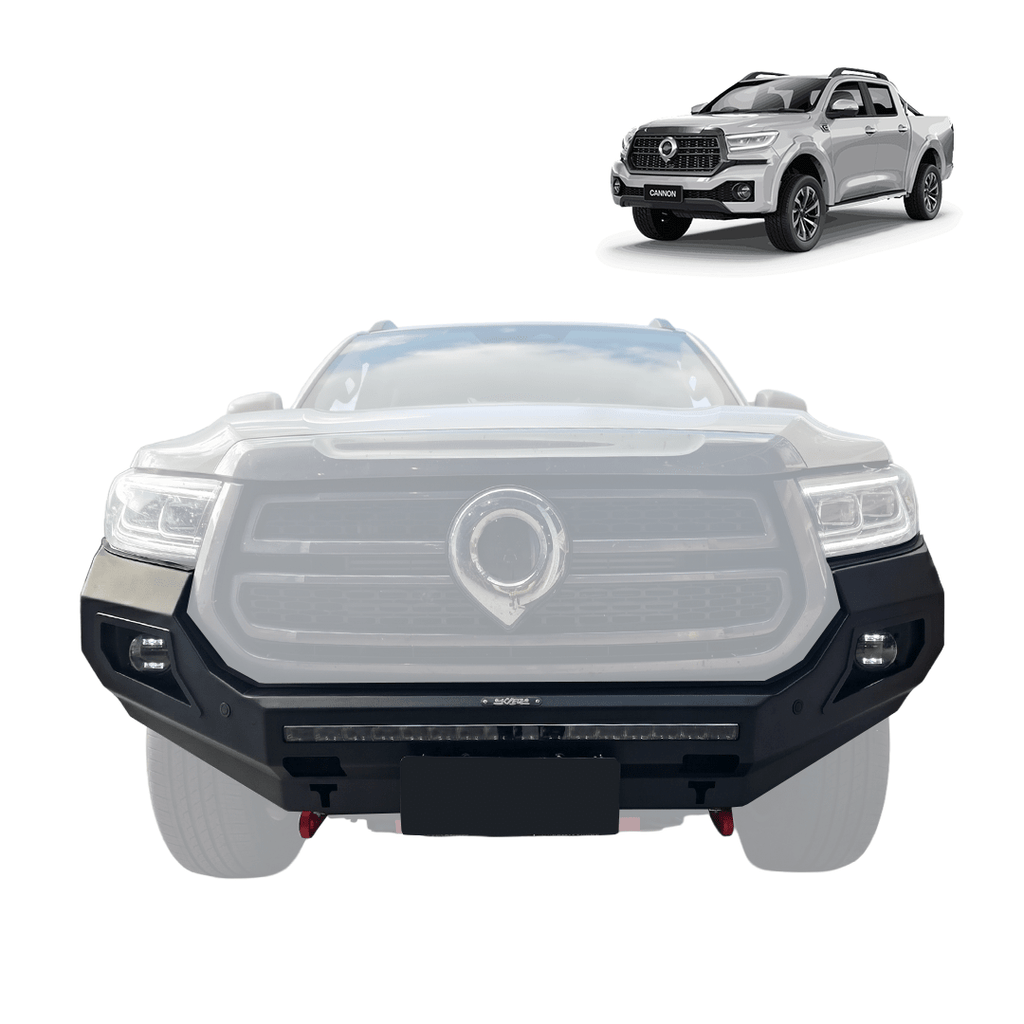 GWM CANNON "THE BEAST" HOOPLESS BULL BAR 2025+ FACELIFT