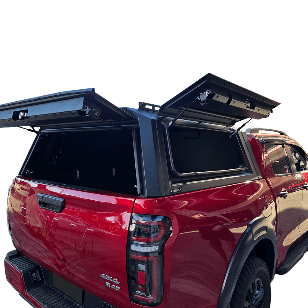 GWM CANNON FLAT PACK ALLOY/ALUMINIUM CANOPY WITH CENTRAL LOCKING