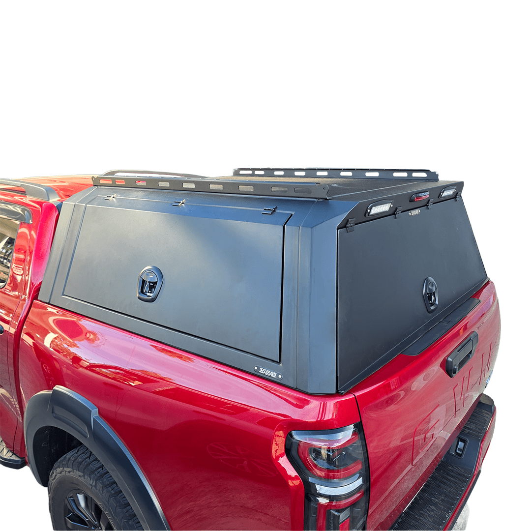 GWM CANNON FLAT PACK ALLOY/ALUMINIUM CANOPY WITH CENTRAL LOCKING