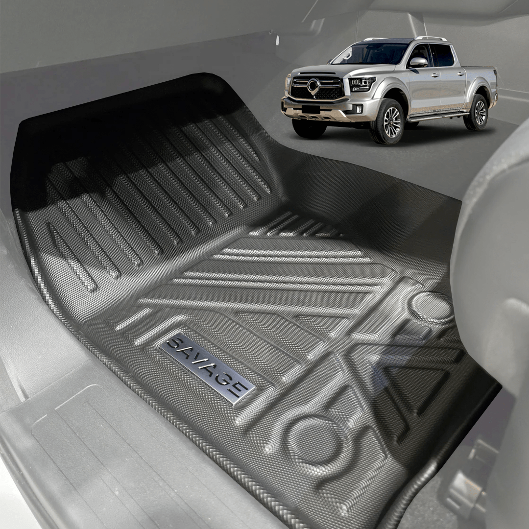 GWM ALPHA 3D MOULDED FLOOR MATS (NOT CANNON)