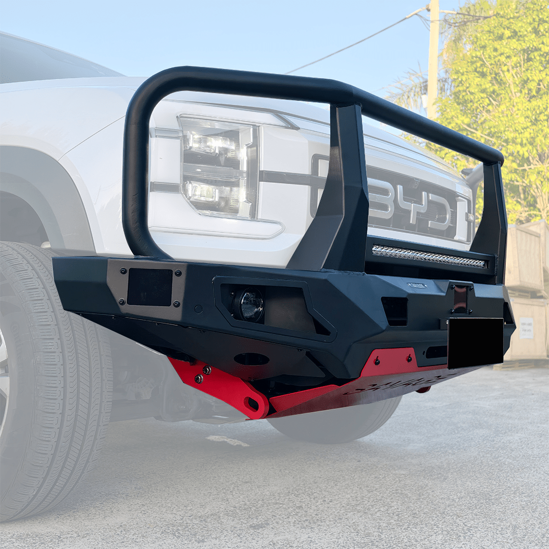 BYD SHARK 6 SAVAGE ATTACK HOOPED BULL BAR