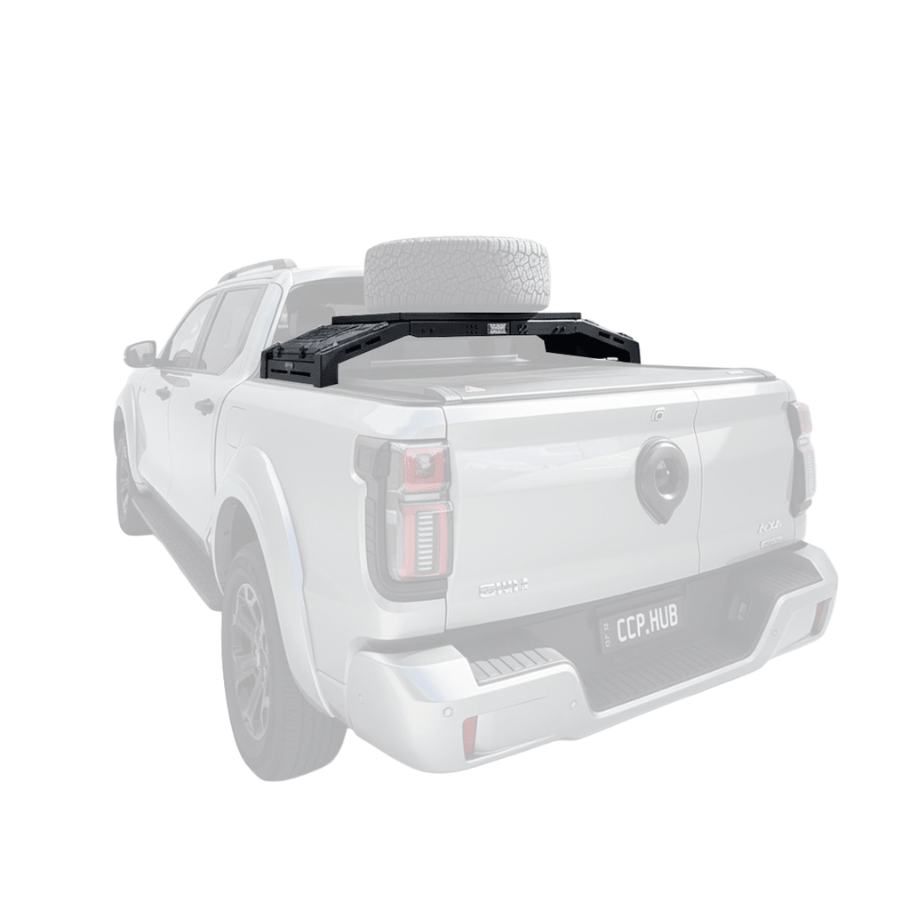 SAVAGE ROGUE TYRE/WHEEL CARRIER RACK WITH STORAGE PLATFORM image 3