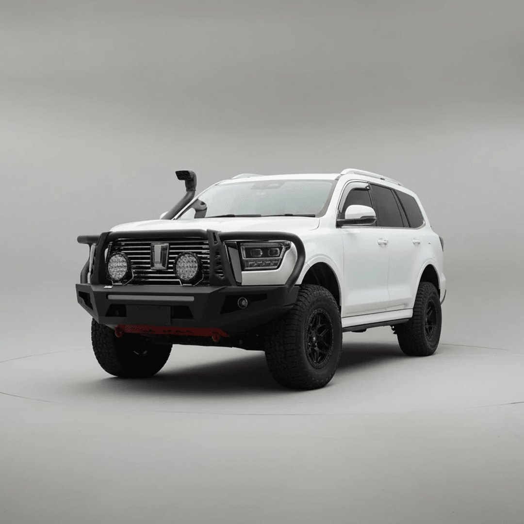 GWM TANK 500 ARMOUR FORGED BULL BAR (HOOPED) image 4