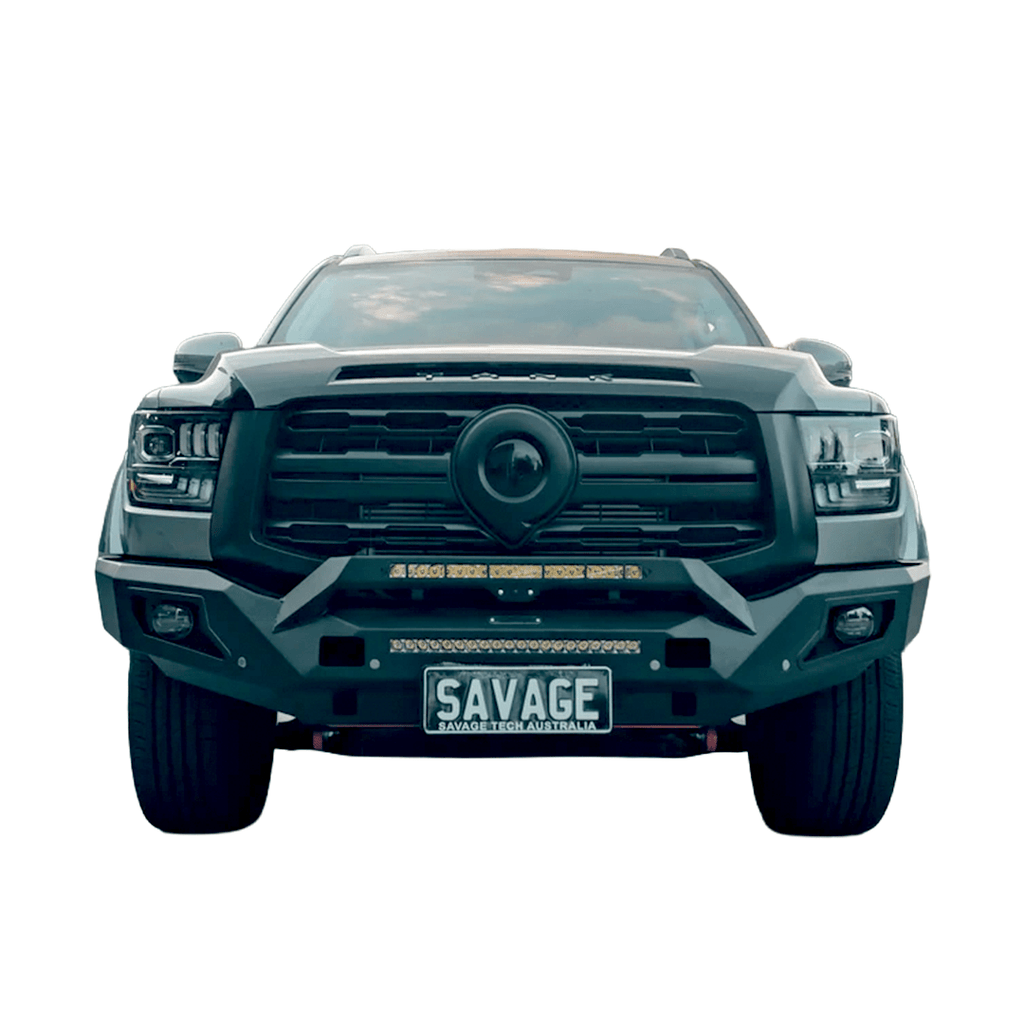 GWM ALPHA RAMPAGE HOOPLESS BULL BAR image 4