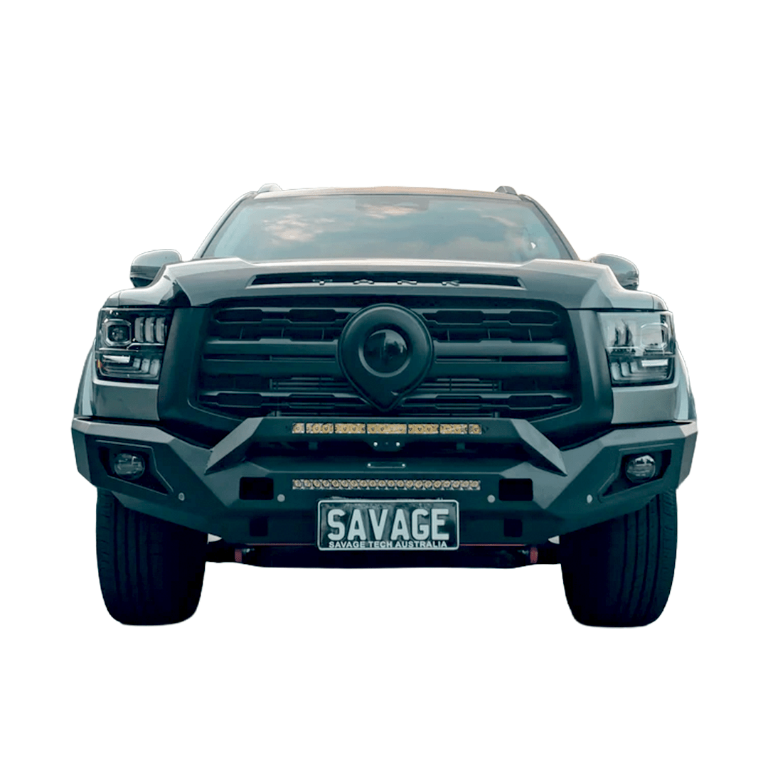 GWM ALPHA RAMPAGE HOOPLESS BULL BAR image 4