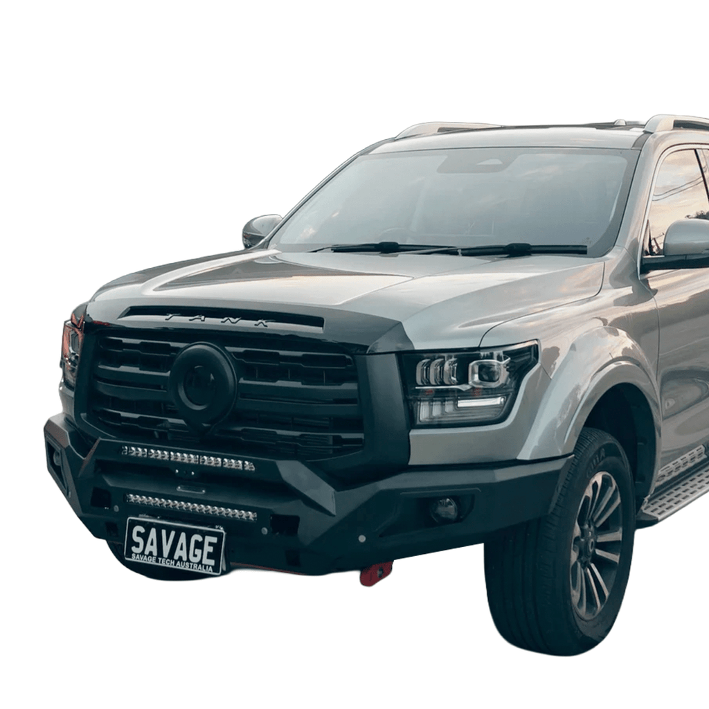 GWM ALPHA RAMPAGE HOOPLESS BULL BAR image 3