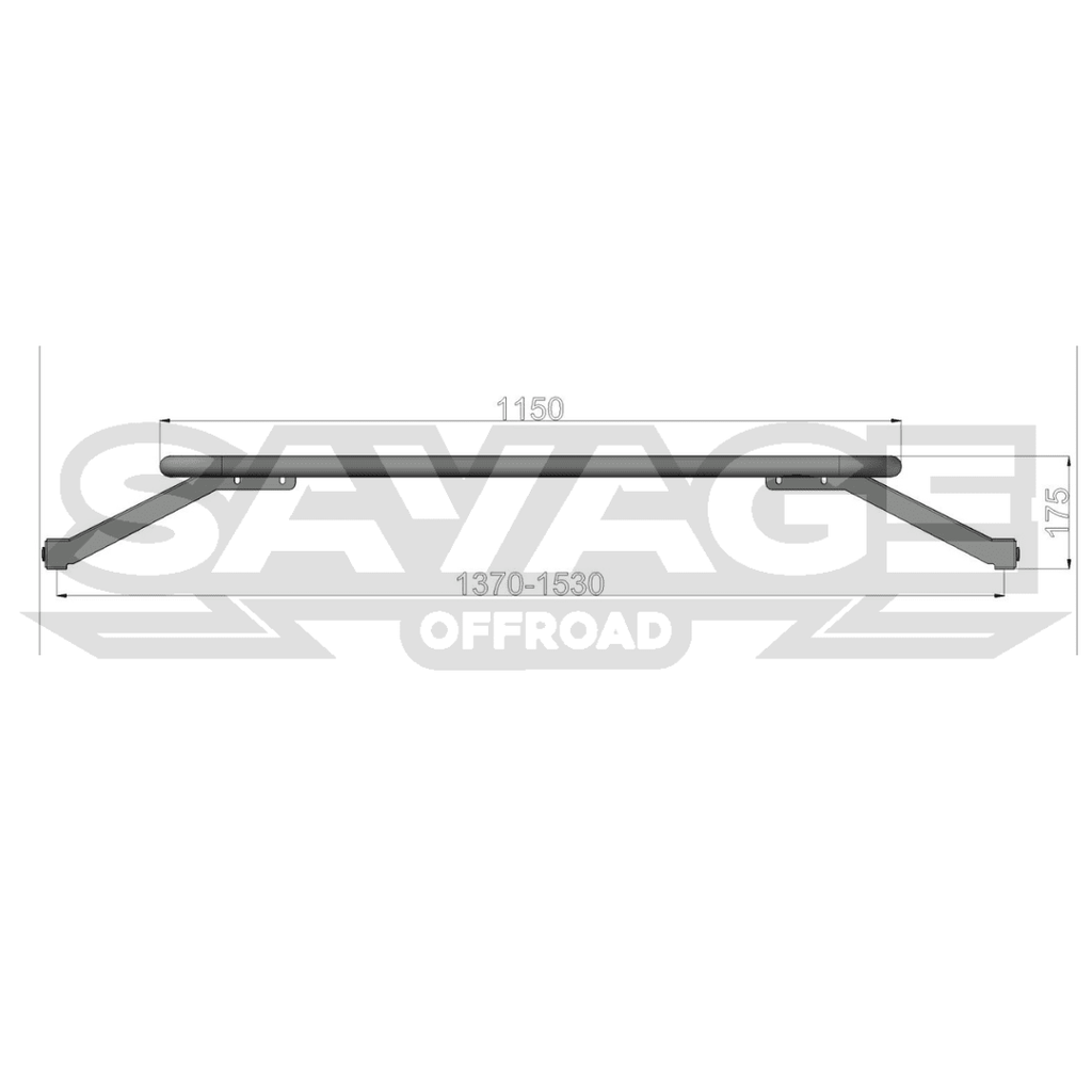 SAVAGE ROLLER SHUTTER TUB RACK image 5