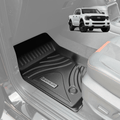 2023+ FORD RANGER NEXT GEN DEEP FLOOR MAT SET 3D MOULDED 3 PIECE