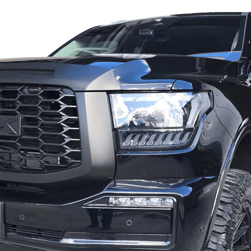 TANK 500 BLACKOUT FRONT FOG LIGHT SURROUNDS