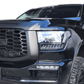 TANK 500 BLACKOUT FRONT FOG LIGHT SURROUNDS
