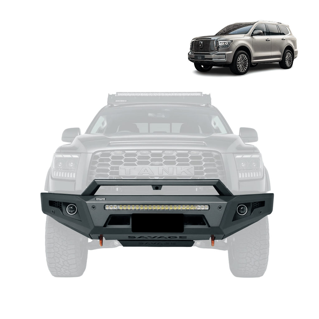 GWM TANK 500 ARMOUR FORGED HOOPLESS BULL BAR