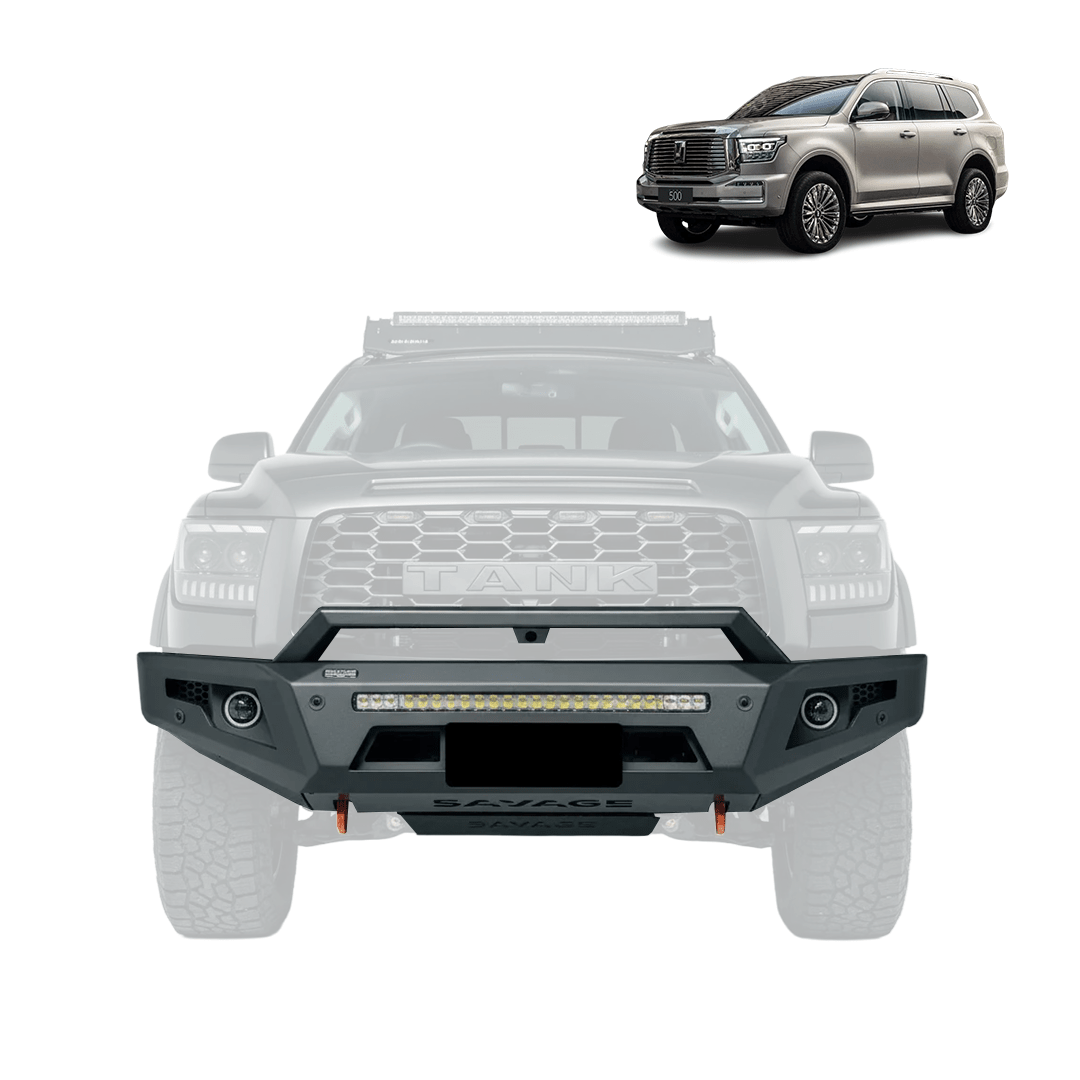 GWM TANK 500 ARMOUR FORGED HOOPLESS BULL BAR
