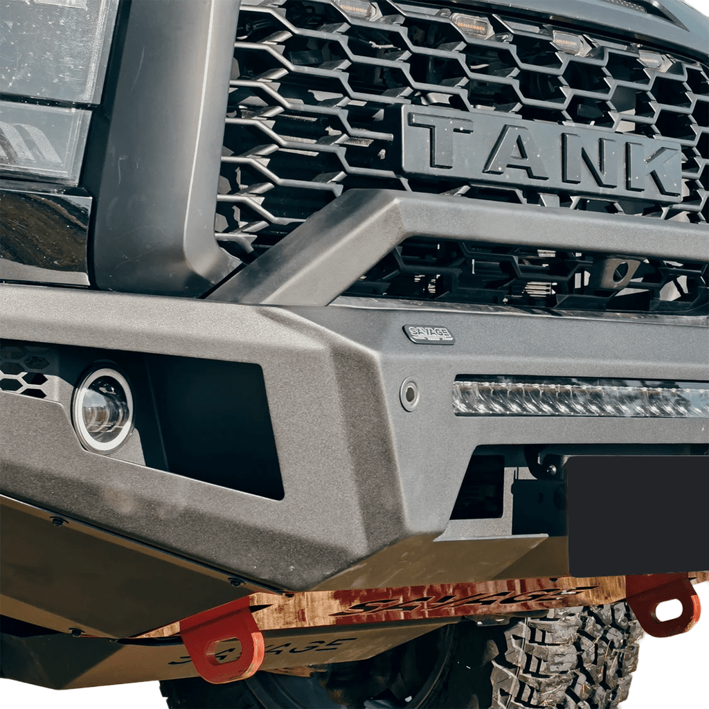 GWM TANK 500 ARMOUR FORGED HOOPLESS BULL BAR image 7