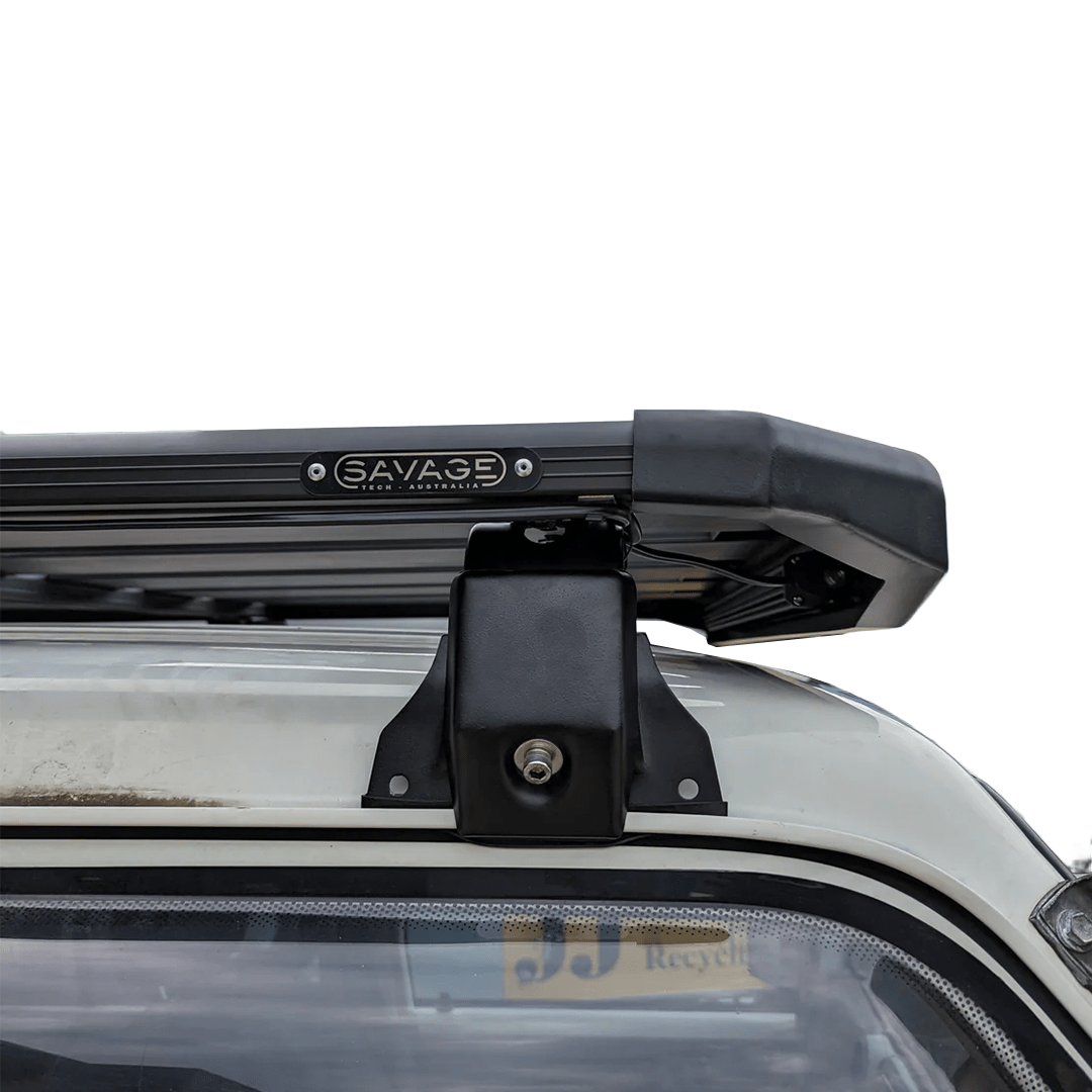 TOYOTA LAND CRUISER LC76 ROOF PLATFORM WITH INTEGRATED LIGHT BAR image 6