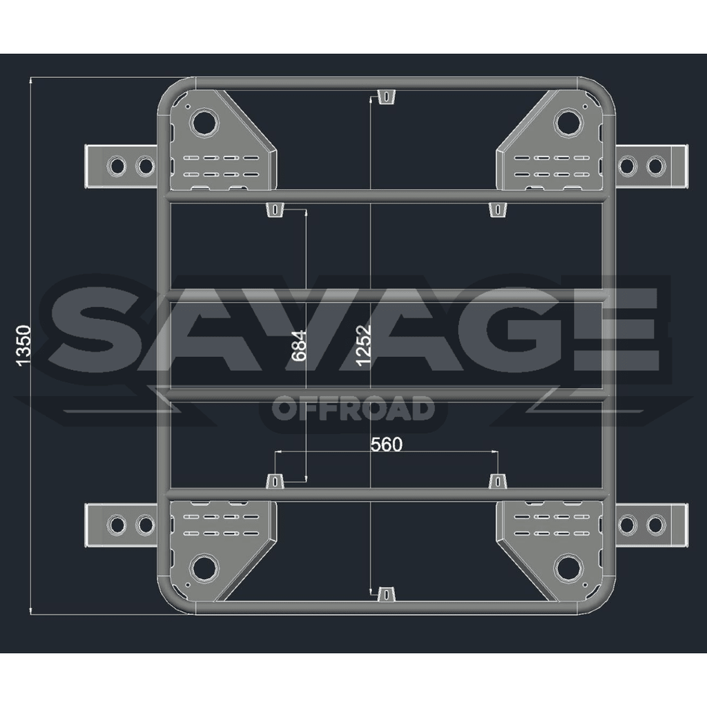 SAVAGE ROLLER SHUTTER TUB RACK image 6