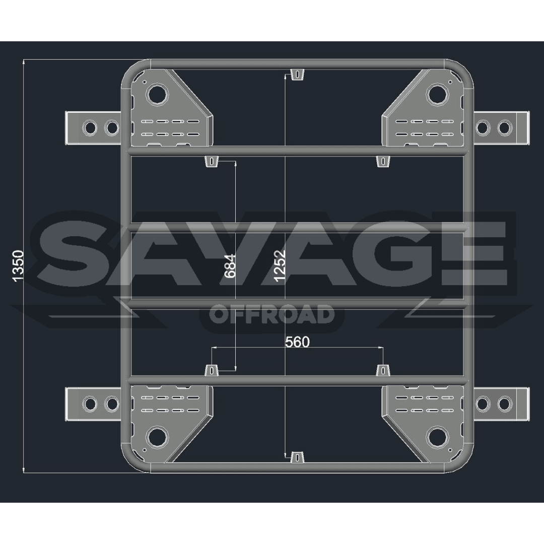 SAVAGE ROLLER SHUTTER TUB RACK image 6
