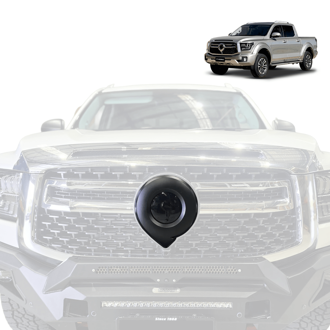 GWM ALPHA FRONT LOGO BLACKOUT COVER