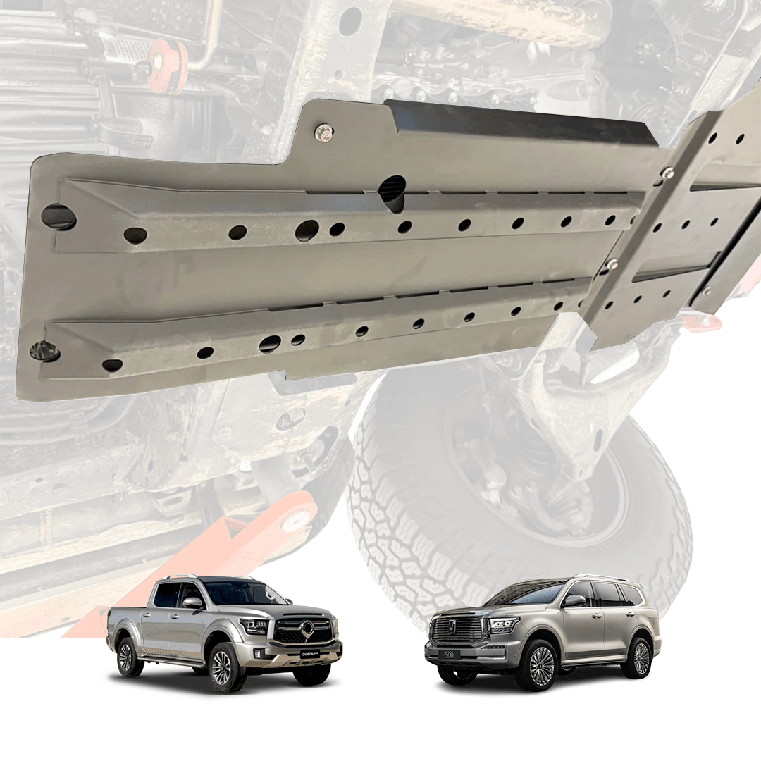 TANK 500 & GWM ALPHA STAINLESS STEEL BASH PLATES