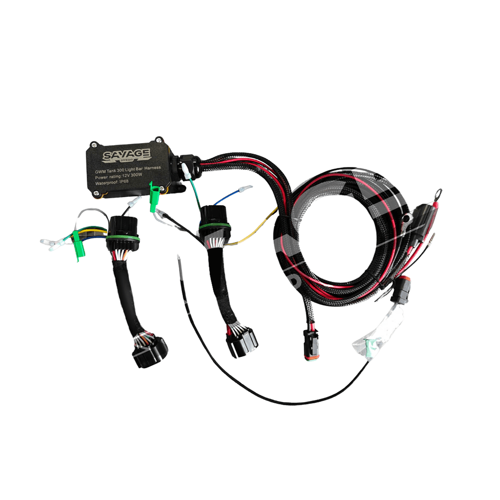 TANK 300 SAVAGE HIGH BEAM TRIGGER HARNESS AND 2 PIGGY-BACKS