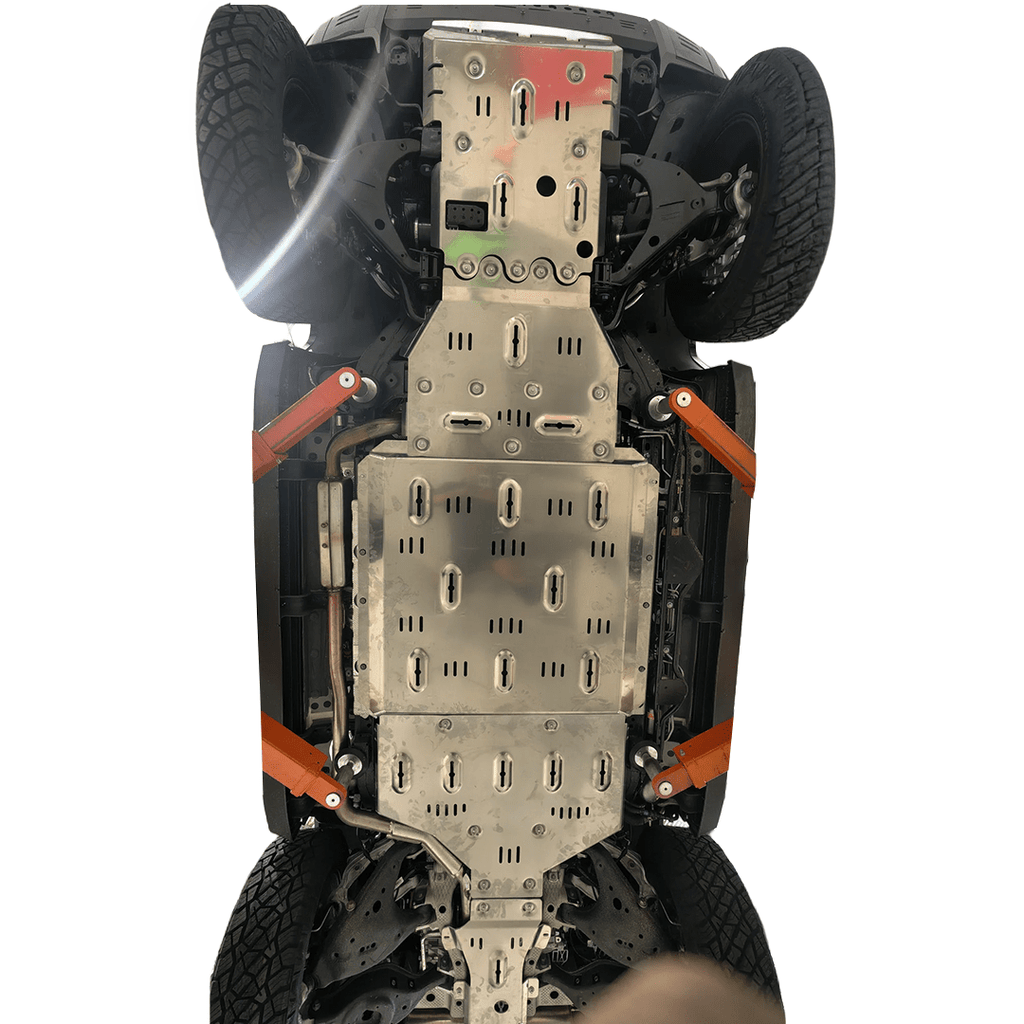 SAVAGE FULL ARMOUR ALUMINIUM UNDER BODY BASH PLATE PROTECTION KIT DENZA B8 2026+ image 2