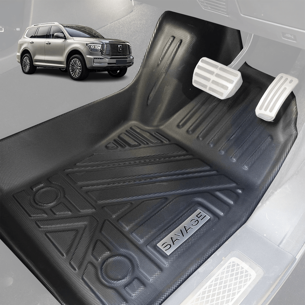 TANK 500 Non-PHEV 3D Moulded Floor Mats Full Set 7 Seater (4 Rows) image 3