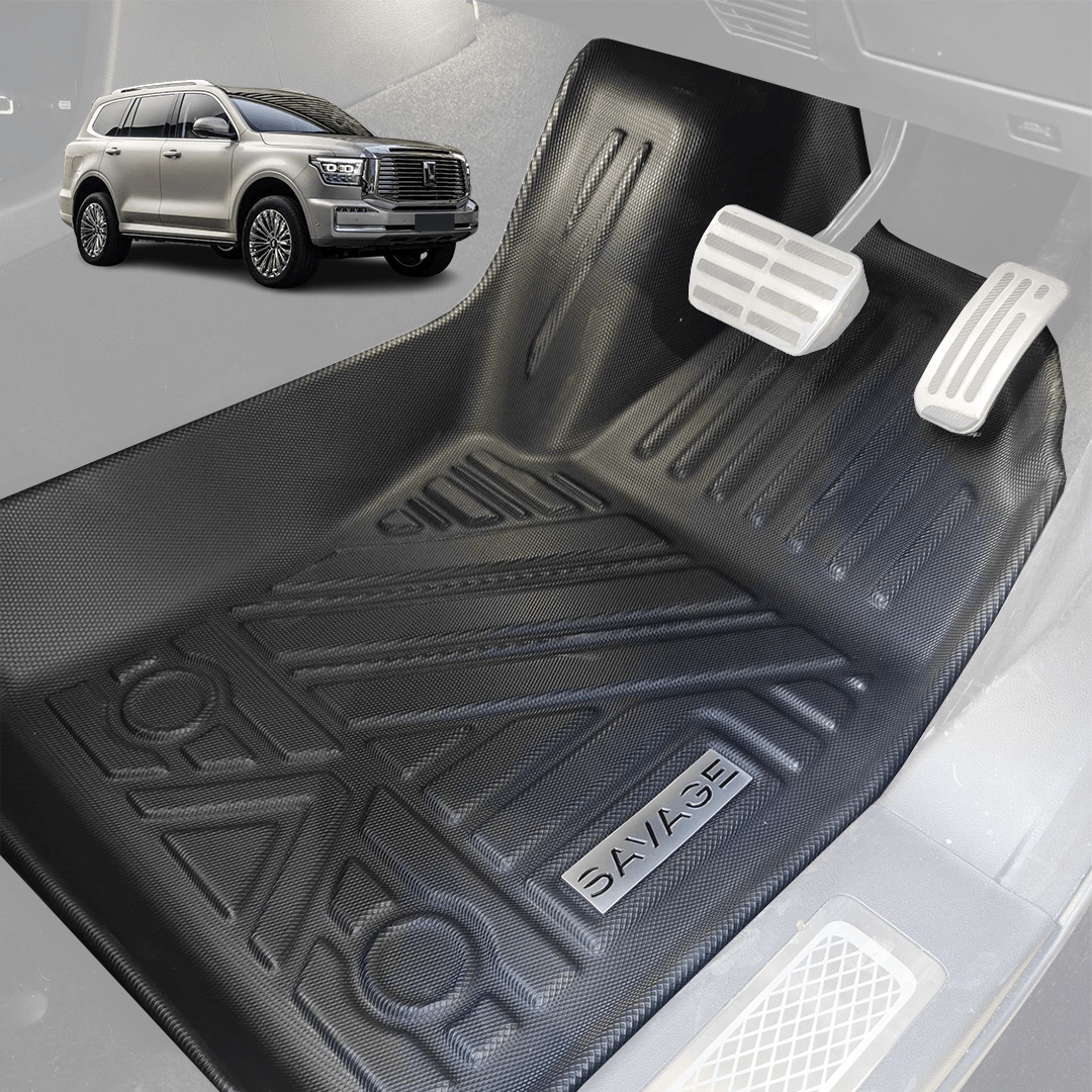TANK 500 Non-PHEV 3D Moulded Floor Mats Full Set 7 Seater (4 Rows) image 3