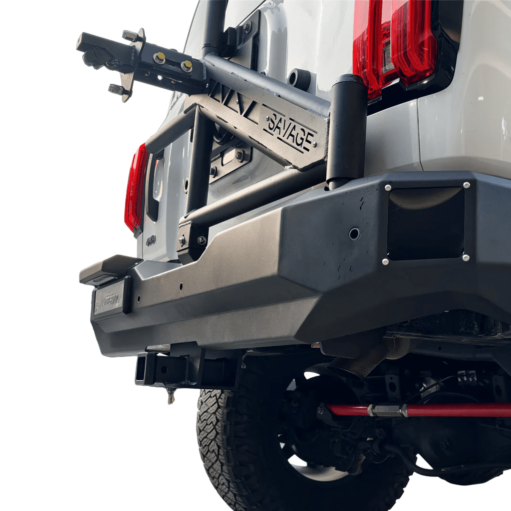 TANK 300 ARMOUR REAR BAR WITH TYRE CARRIER image 3