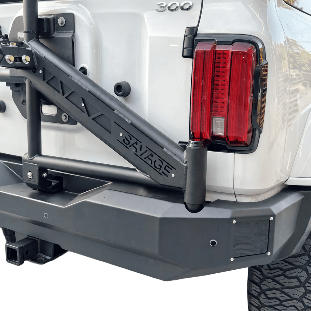 TANK 300 ARMOUR REAR BAR WITH TYRE CARRIER image 5