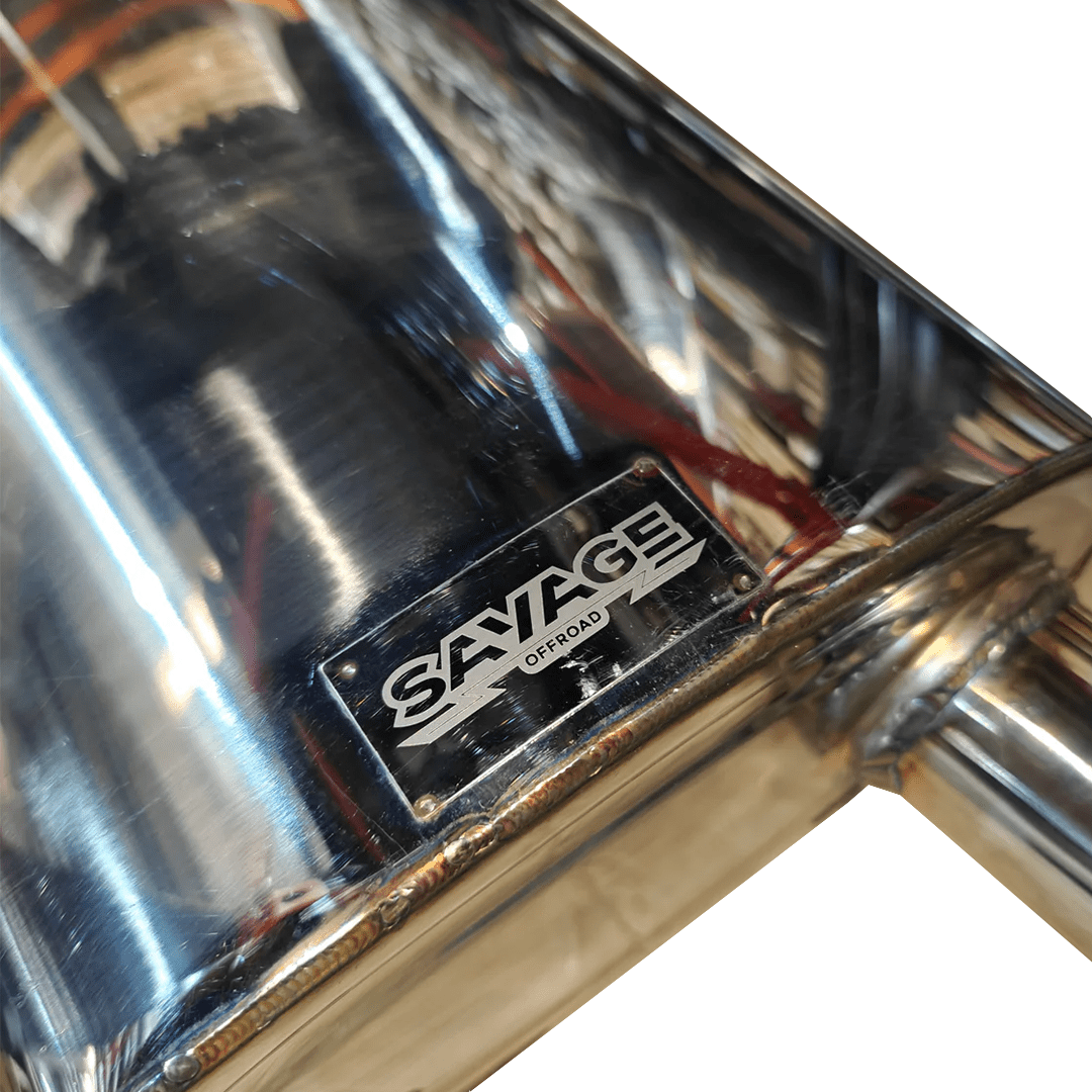 GWM TANK 300 STAINLESS STEEL 3" VALVED CAT BACK EXHAUST image 6