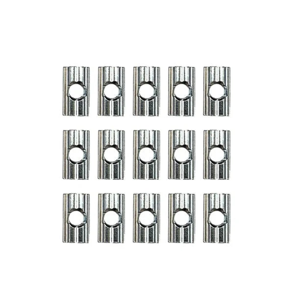 PHANTOM SERIES PLATFORM SLIDE NUTS M6 (RECTANGLE) 15PCE