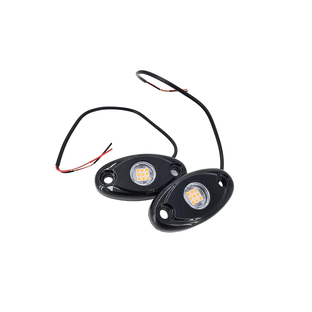 Phantom Rock Lights Pair – White