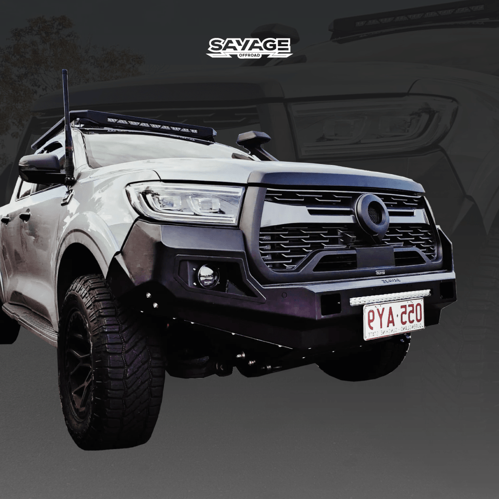 GWM CANNON "THE BEAST" HOOPLESS BULL BAR 2020-2024 V2