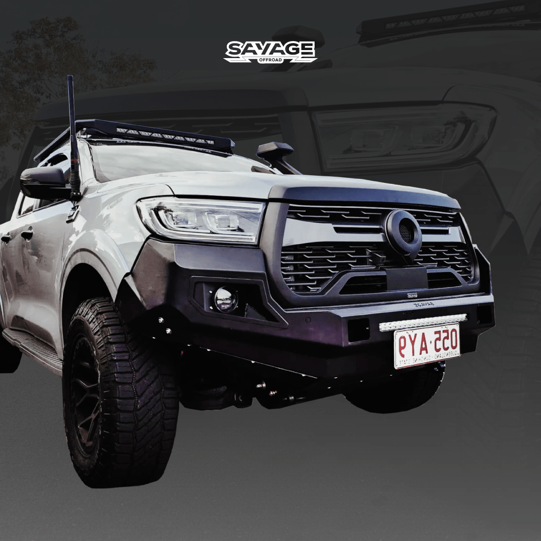 GWM CANNON "THE BEAST" HOOPLESS BULL BAR 2020-2024 V2