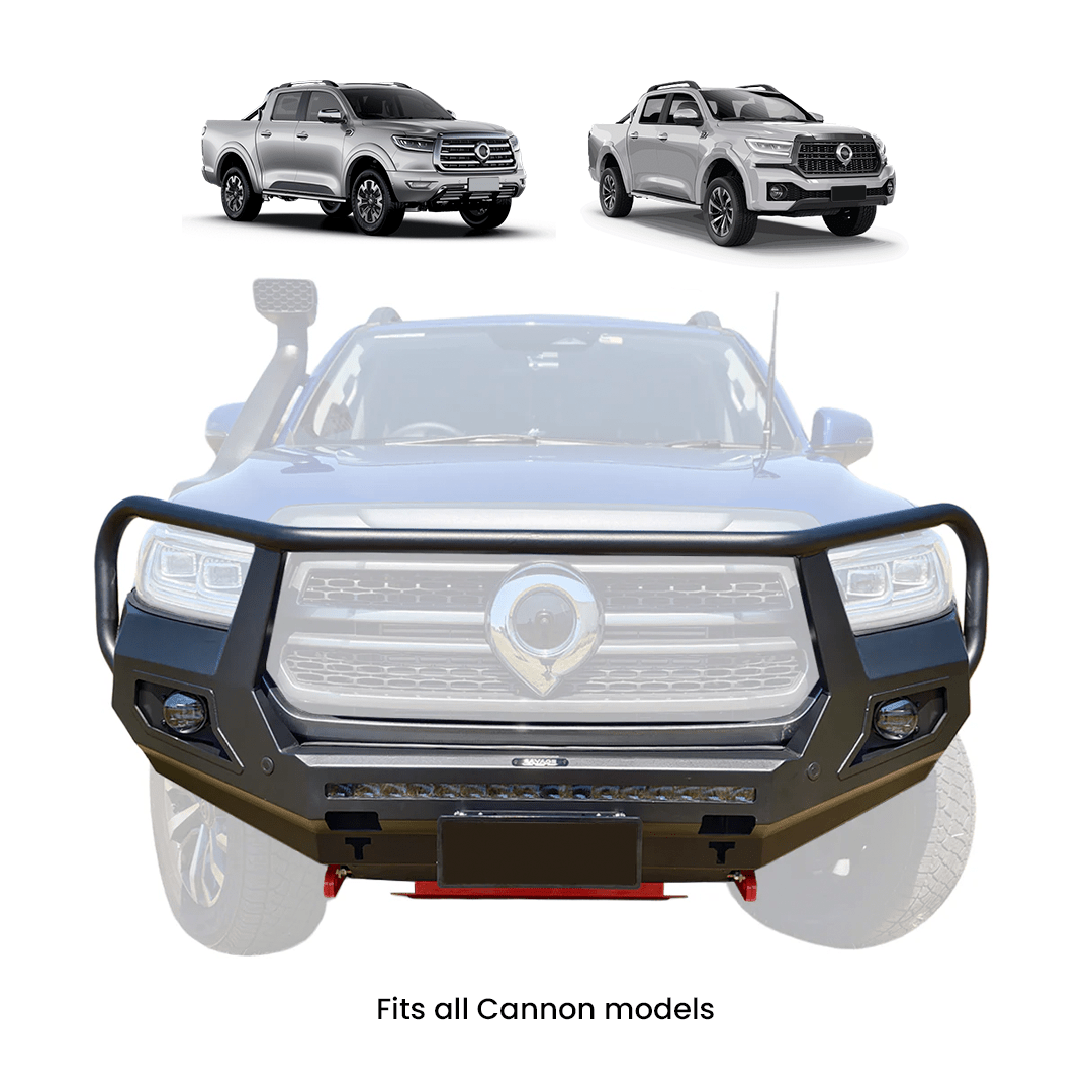 Gwm Cannon Beast Hooped Bull Bar 2020-2026 Fits All Models 2.0L/2.4L