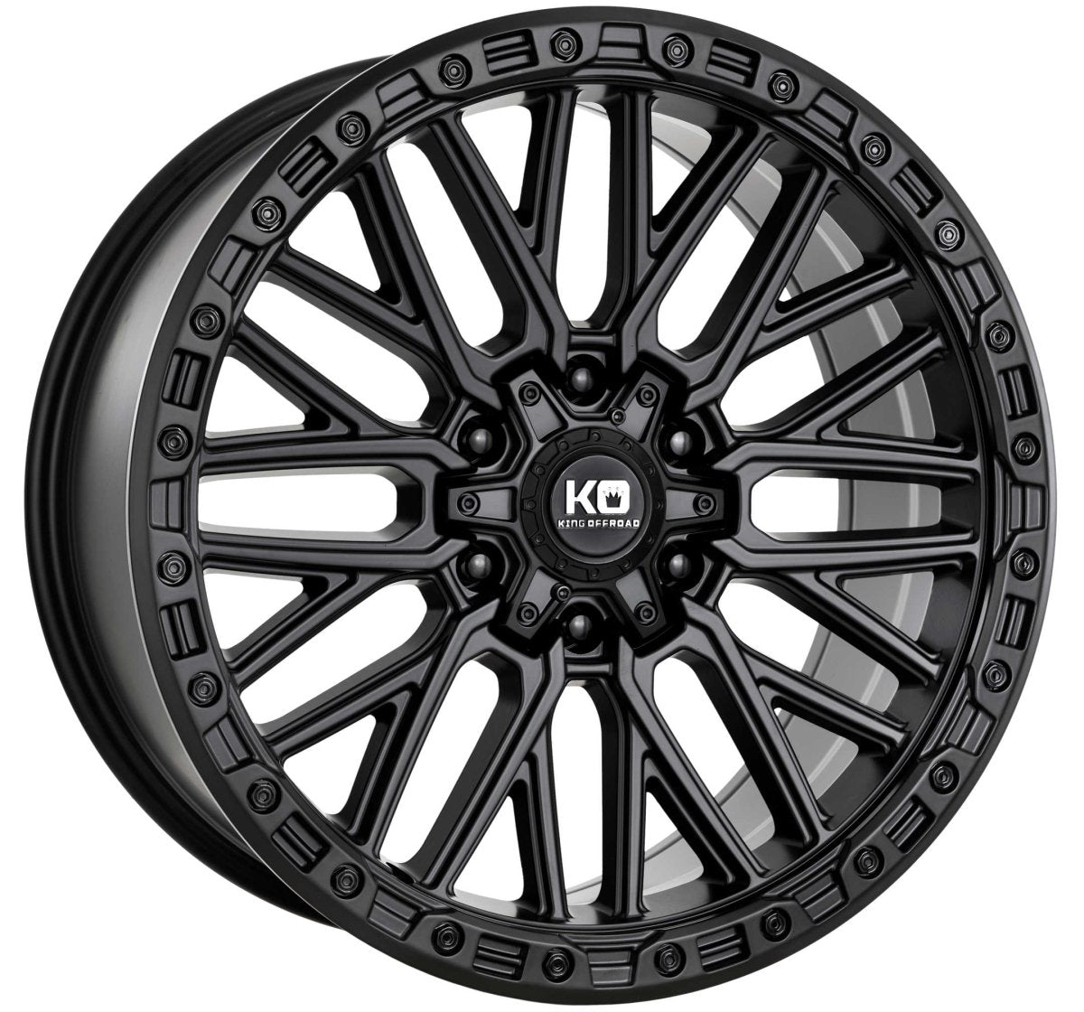 KINGS DECEIT WHEEL SATIN BLACK EACH image 2
