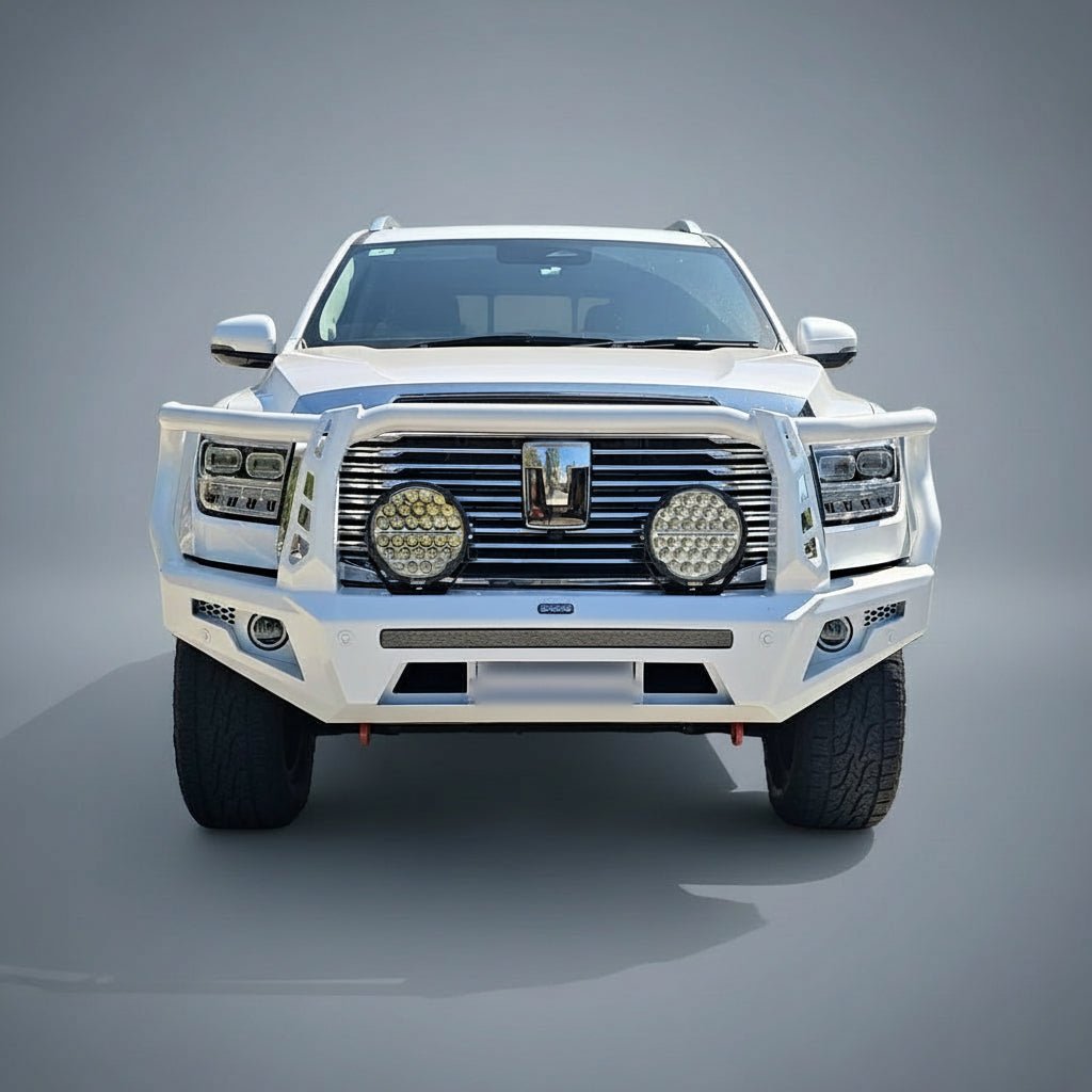 GWM TANK 500 ARMOUR FORGED BULL BAR (HOOPED) image 6