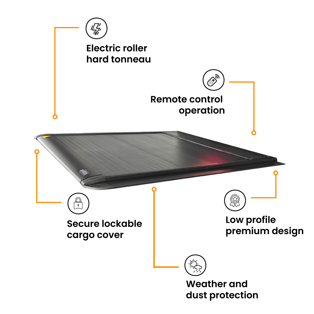 GWM ALPHA ROLLERVAULT ELECTRIC ROLLER/HARD TONNEAU COVER image 2