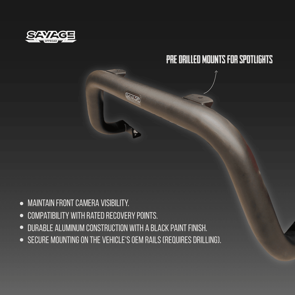 GWM CANNON IMPACT ALLOY NUDGE BAR (RECOVERY POINT COMPATIBLE) image 4