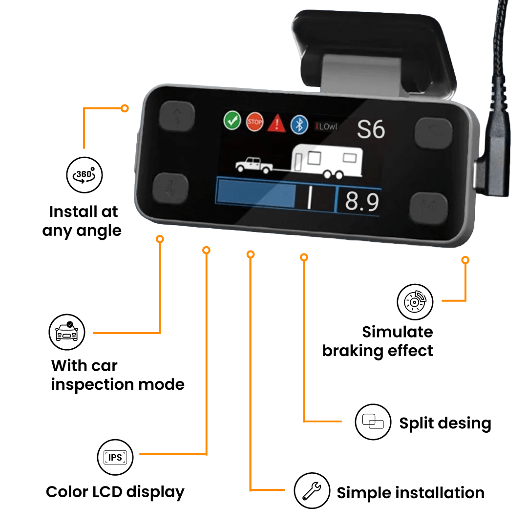 SAVAGE ELECTRIC BRAKE CONTROLLER | UNIVERSAL 12V BRAKE CONTROLLER image 2