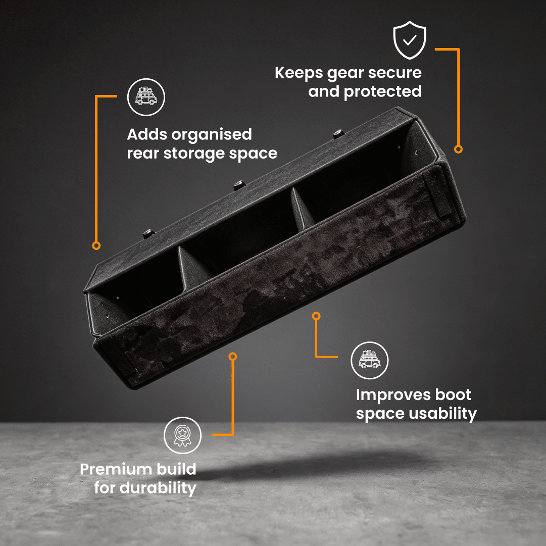 SAVAGE PREMIUM REAR BOOT STORAGE BOX SUIT DENZA B5 & GWM TANK 500 image 2