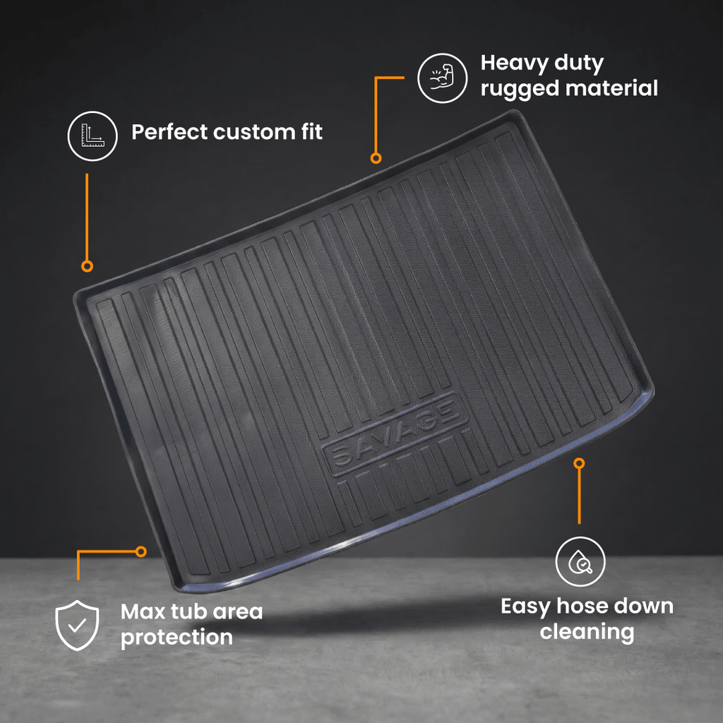 SAVAGE 3D MOULDED BOOT MAT – DENZA B5 (2026+)