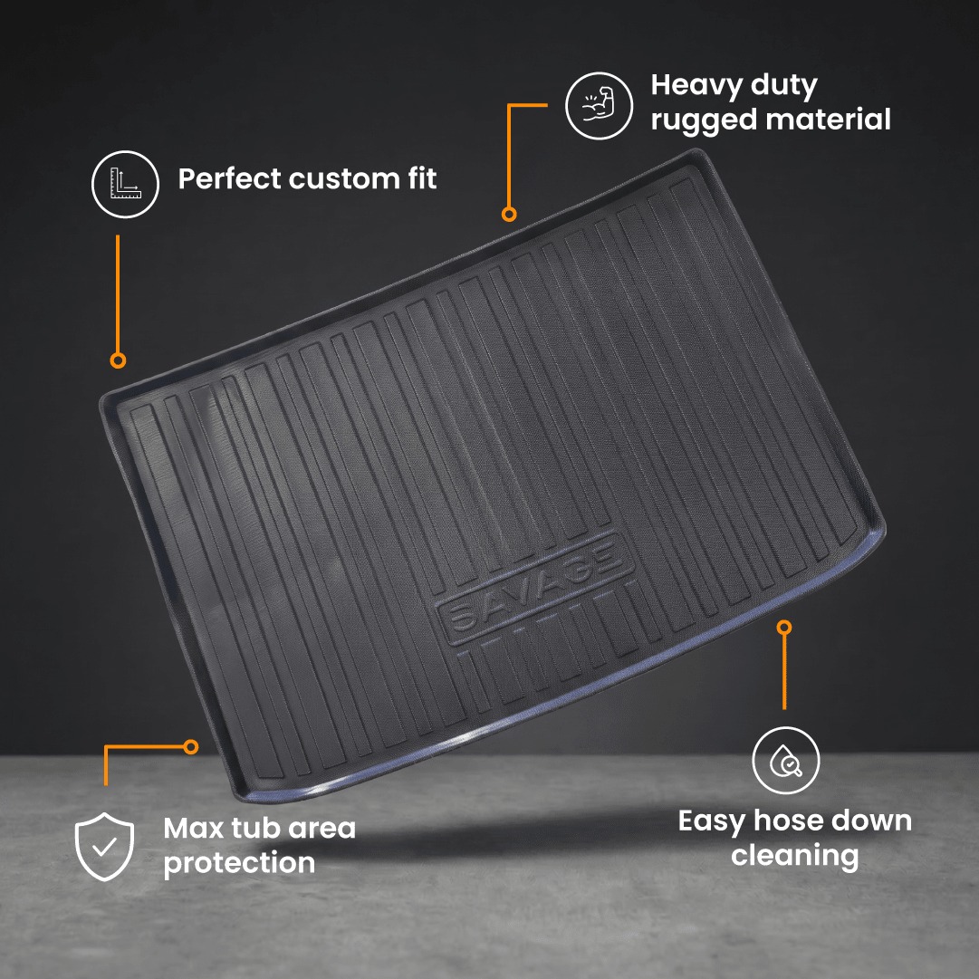 SAVAGE 3D MOULDED BOOT MAT – DENZA B5 (2026+)