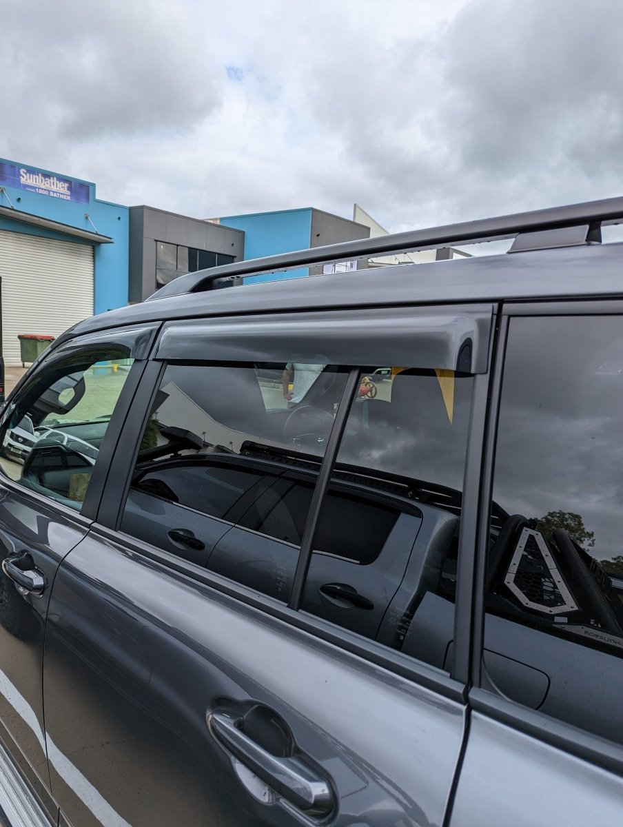 TOYOTA LC300 WEATHER SHIELDS TINTED image 8