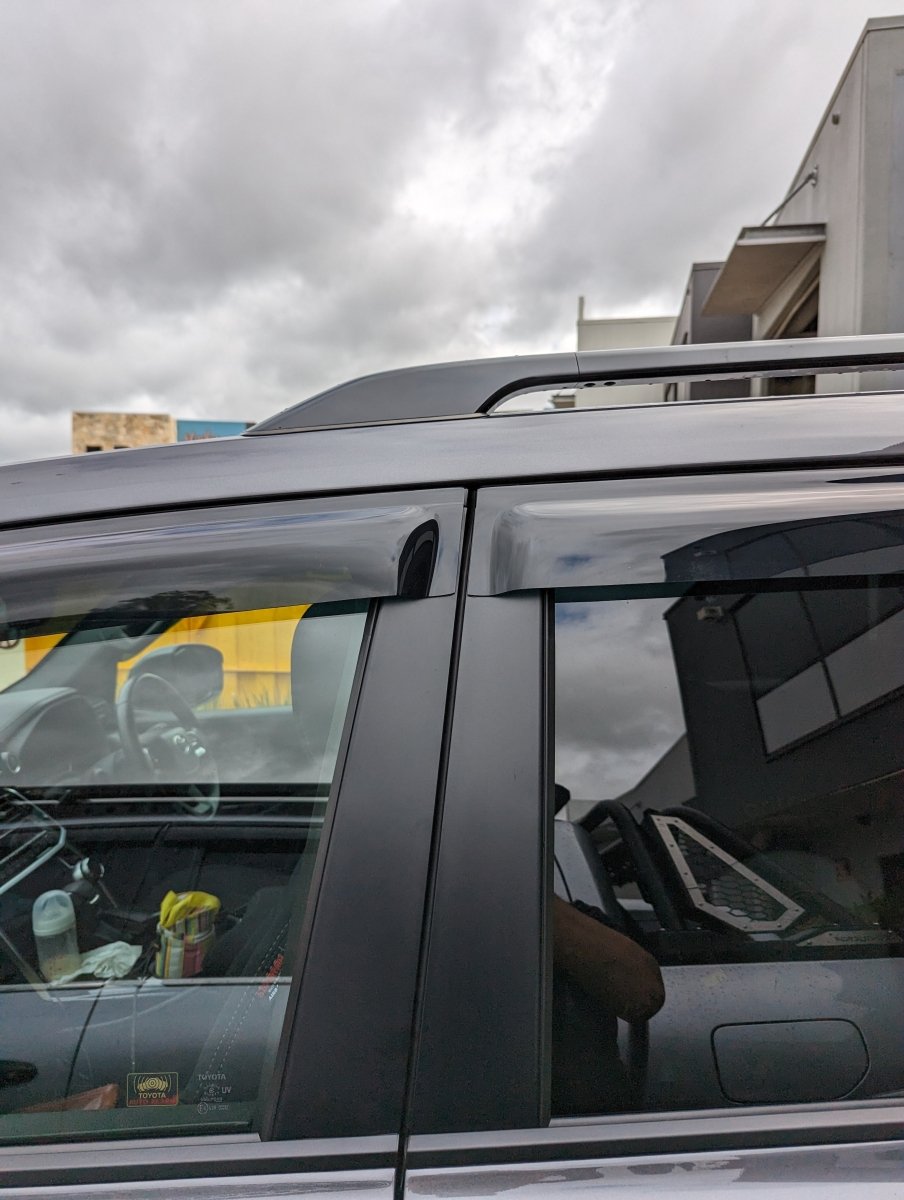 TOYOTA LC300 WEATHER SHIELDS TINTED image 6