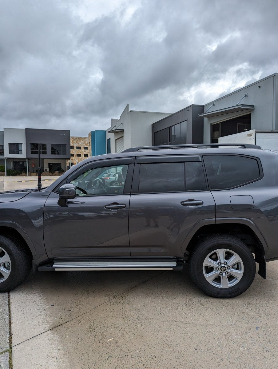 TOYOTA LC300 WEATHER SHIELDS TINTED image 2