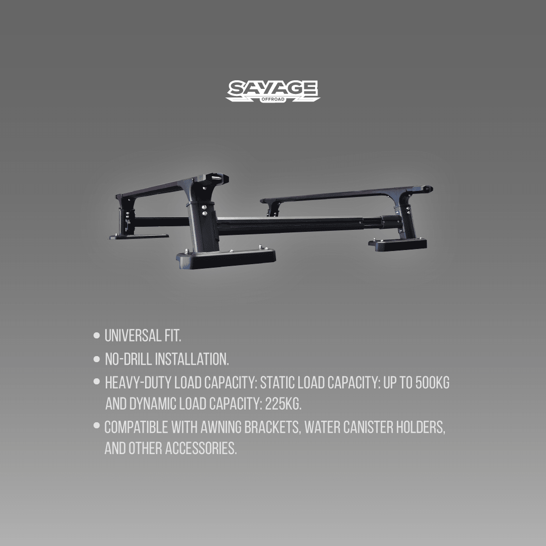 SAVAGE PREMIUM UNIVERSAL HALF-HEIGHT TUB RACK image 2